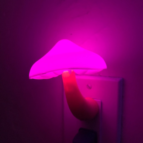 Other - Rainbow mushroom night light plug in rave dance trippy psychedelic shroom party